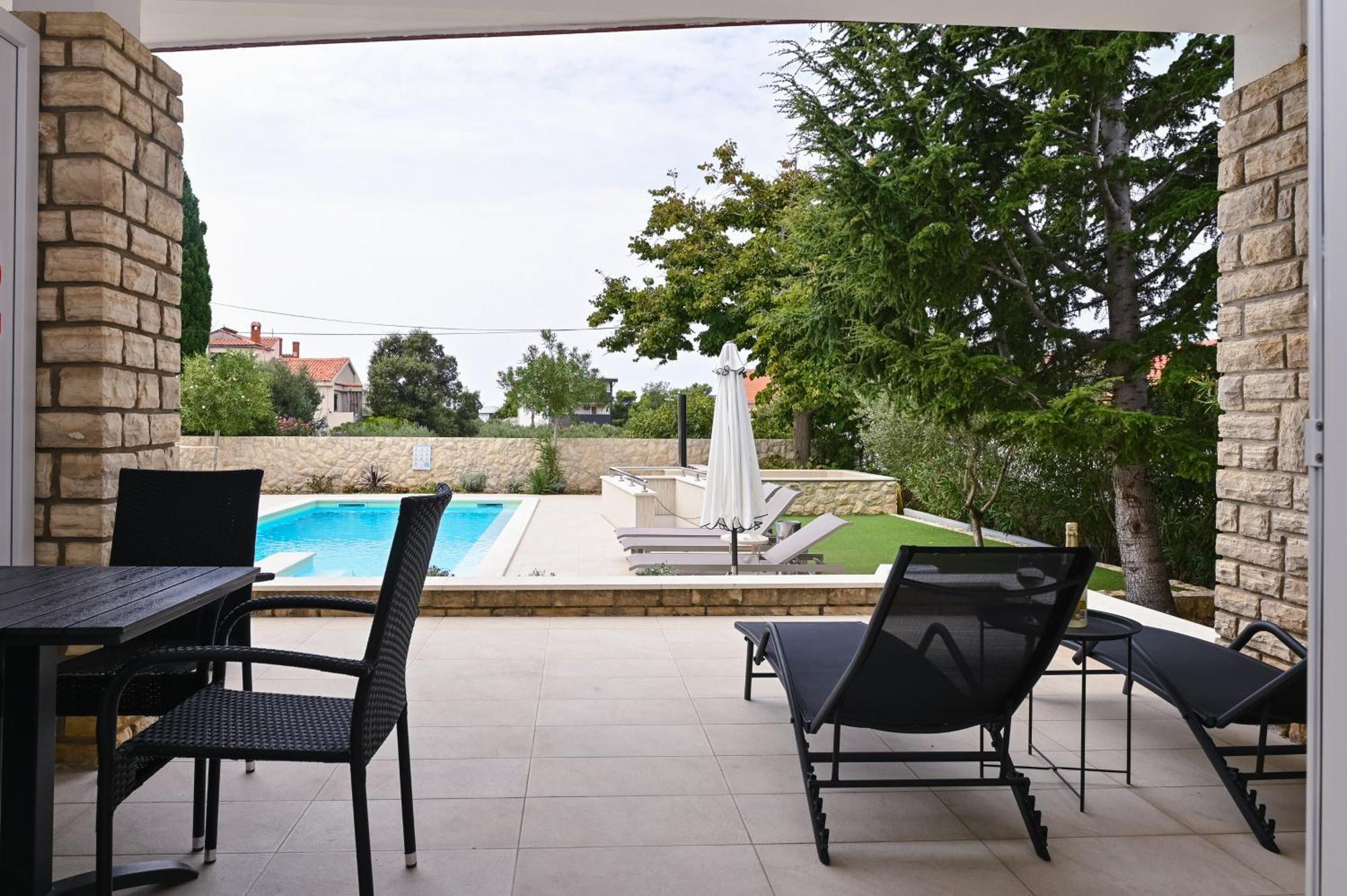 Seagull Pool Apartments & Studios Novalja Zimmer foto